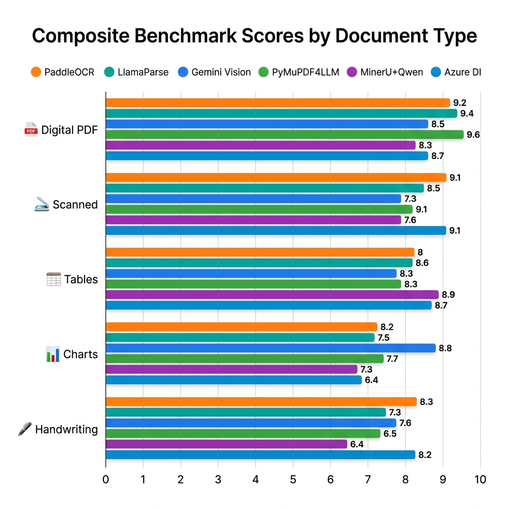 Composite Benchmark Scores Bar Chart